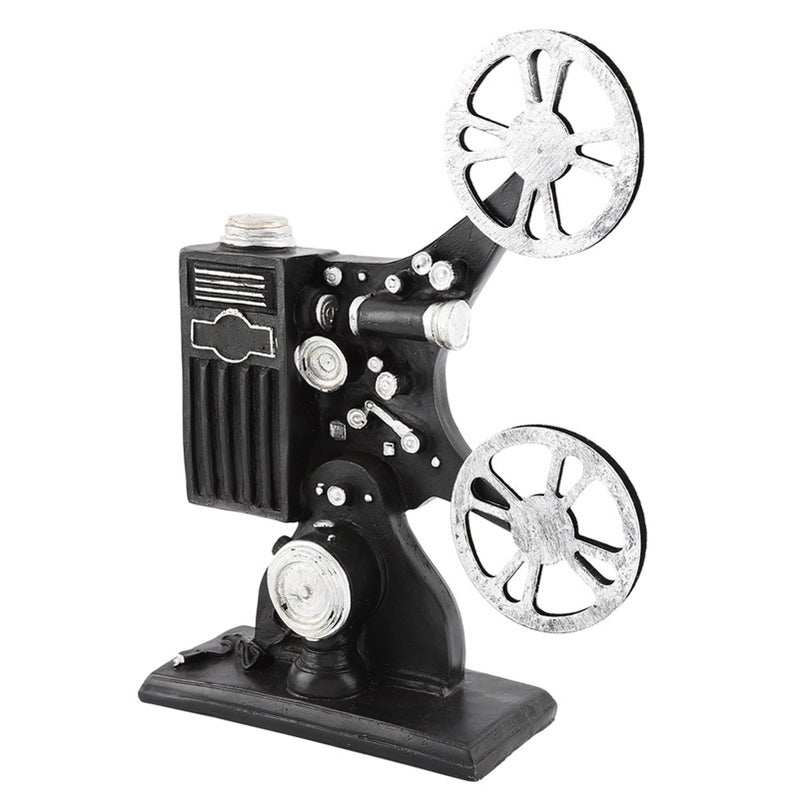 Vintage Resin Movie Film Projector Model Figurine Figure Props Home Decor - Image 1