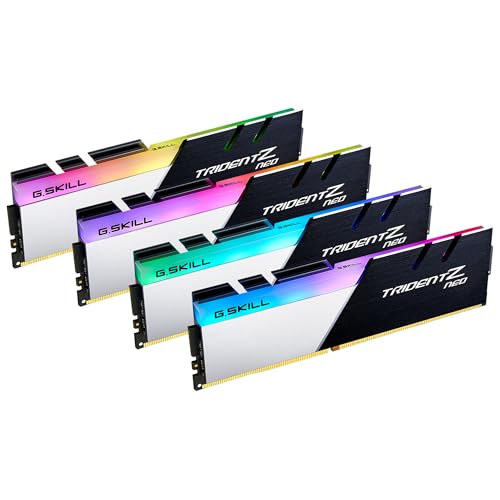 G.SKILL Trident Z Neo Series DDR4 RAM (XMP) 32GB (4x8GB) 3600MT/s CL18-22-22-42 1.35V Intel AMD Desktop Computer Memory U-DIMM (F4-3600C18Q-32GTZN) - Image 1