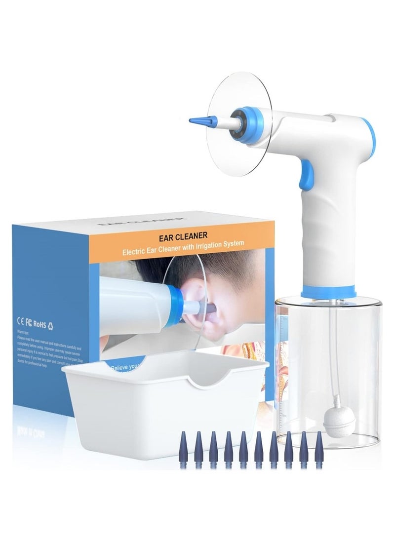 Ru syanl Electric Ear Wax Removal Kit Safe and Effective Ear Cleaner with 4 Pressure Settings for Ear Wax Buildup Ear Cleaning Irrigation Kit for Adults and Kids  - Image 2