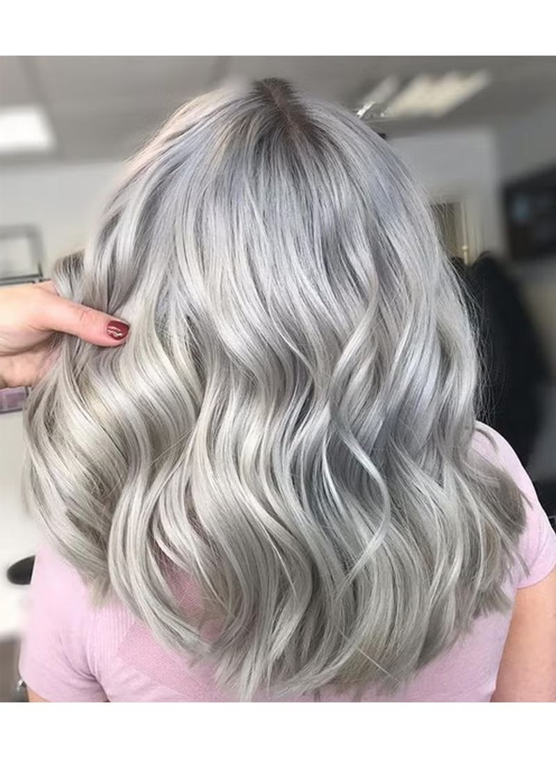Crazy Color Semi Permanent Hair Color No. 027 Silver 100ml - Image 2
