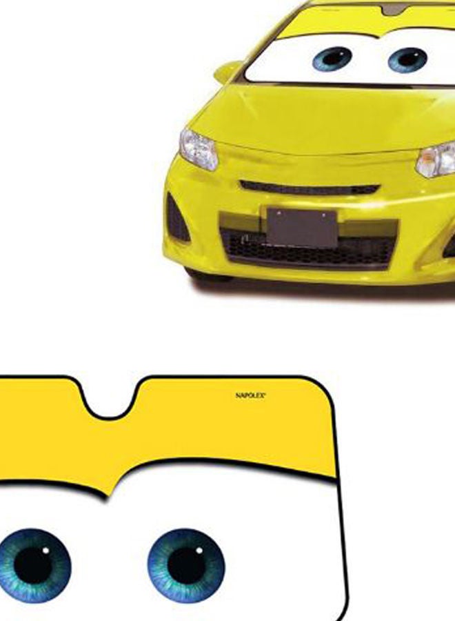 NIBEMINENT Eyes Heated Windshield Car Sunshade - Image 2