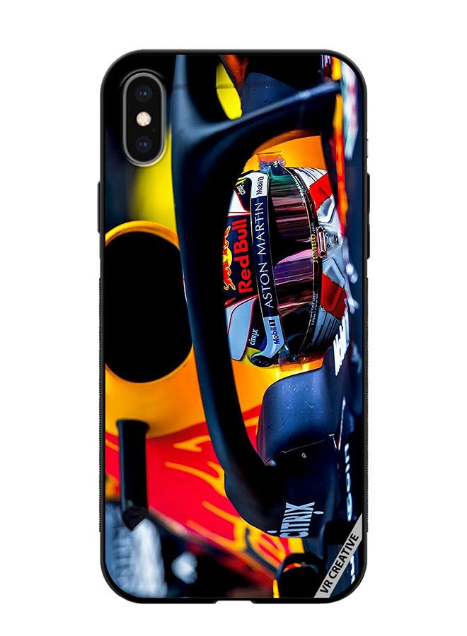 VR CREATIVE Protective Case Cover For Apple iPhone XS Max Redbull Design Multicolour - Image 1
