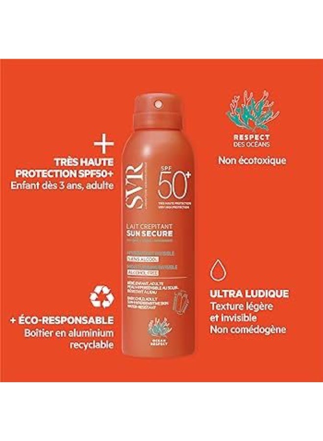 SVR Sun Secure Crackling Milk SPF50+ 200ml - Image 3