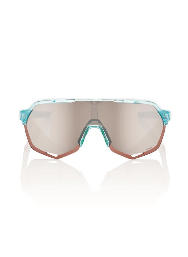100% Professional choice S2 Sport Performance Cycling Sunglasses (Polished Translucent Mint - HiPER Silver Mirror Lens) - Image 2