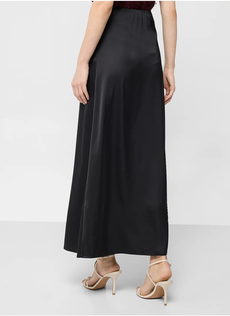 ايلا Satin Skirt