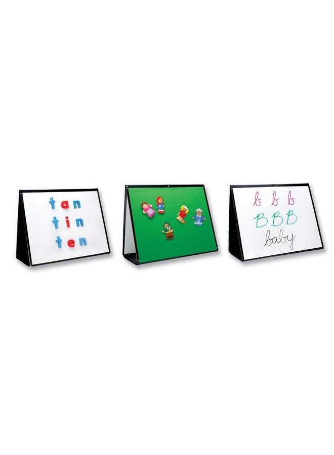 Educational Insights 3In1 Portable Easel Magnetic Board Whiteboard & Flannel Board Classroom Must Haves - Image 1
