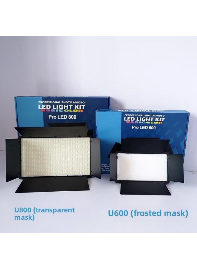 إسكدنيا LED U600 U800 Four-leaf Bezel Indoor And Outdoor Dual-purpose Live Photography Fill Light-Specifications:Outdoor Battery - Image 4