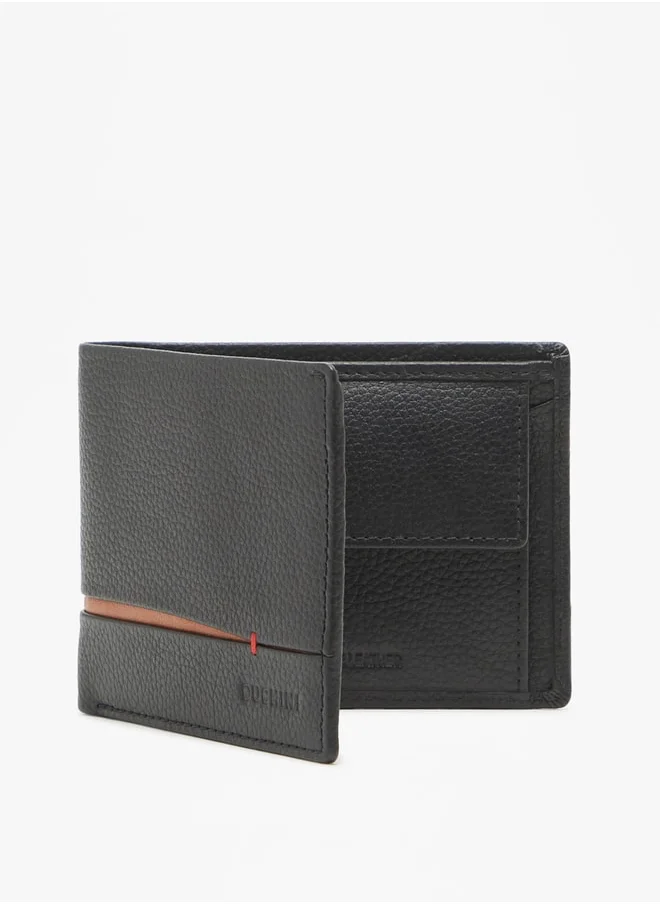 DUCHINI Men's Solid Bi-Fold Wallet