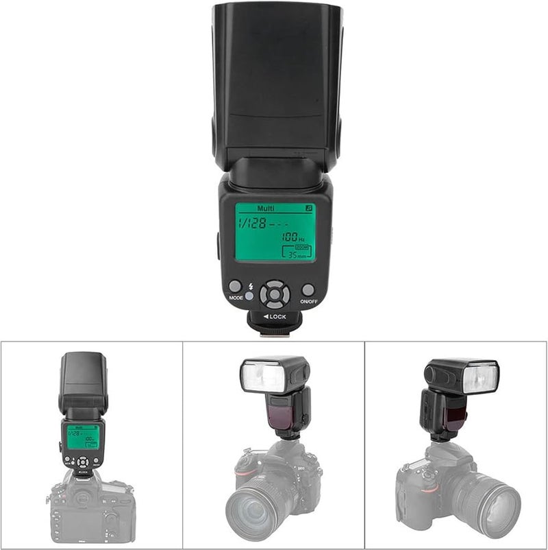 Triopo TR 950 مصباح فلاش خارجي احترافي على الكاميرا - Image 2