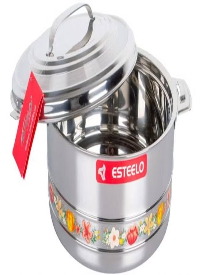 إيستيلو مجموعة من حاويات الطعام الفولاذية، 3 قطع، بأحجام متعددة - Image 4