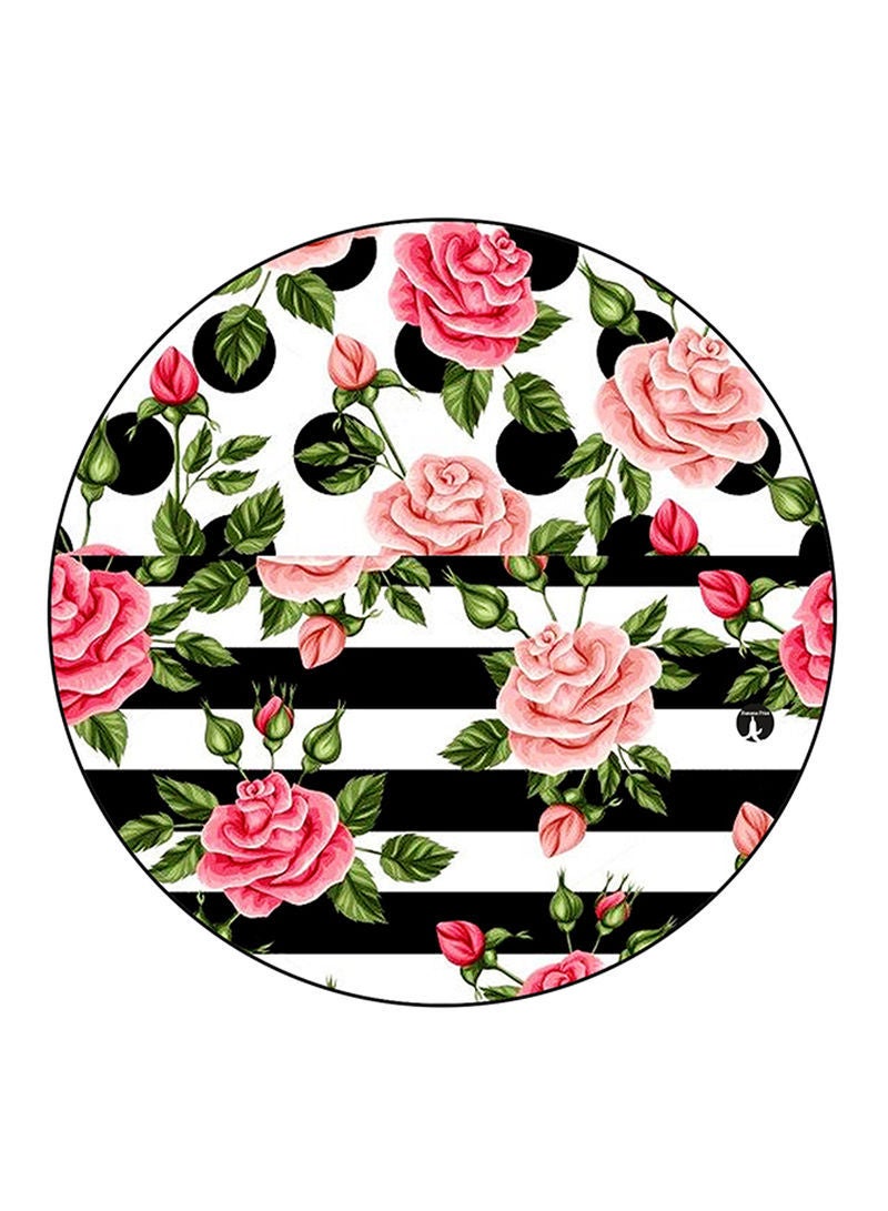 RKN Flowers Printed Mouse Pad Multicolour