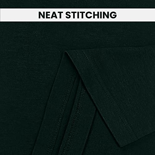 Utopia Wear Turtleneck Men Slim Fit UPF 50+ Lightweight Pullover Sweater Long Sleeves Top, XX-Large, Green - Image 5