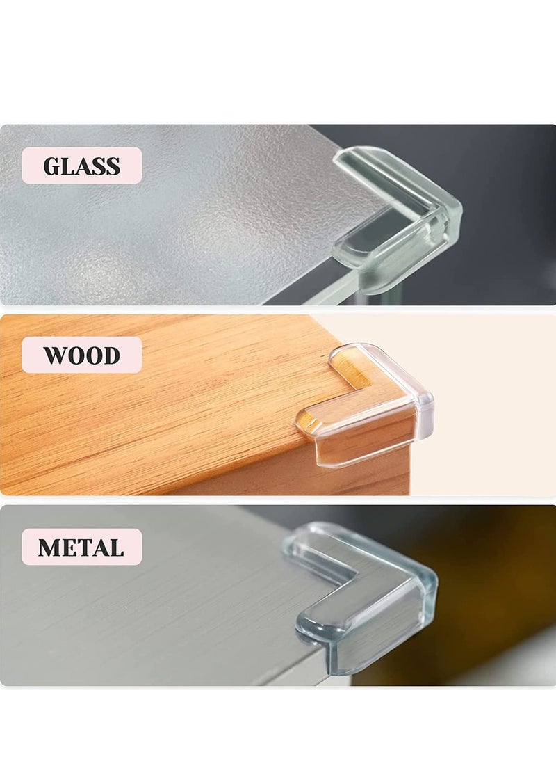 الأطفال شفافة المضادة للتصادم ركن السلامة سماكة الطفل المضادة للتصادم طاولة الزاوية وسادة الأثاث حافة الزاوية ( 10 قطعة ل نوع ) - Image 2