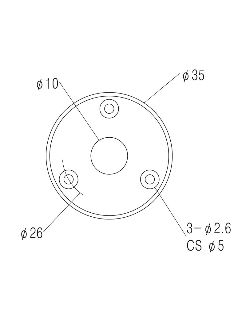 Bogart Guitar Jack Socket Plate Round Metal Output Jack Plate Cover for Guitar Bass Ukulele Banjo Mandolin with Mounting Screws Black. HJ 008-BK - Image 4