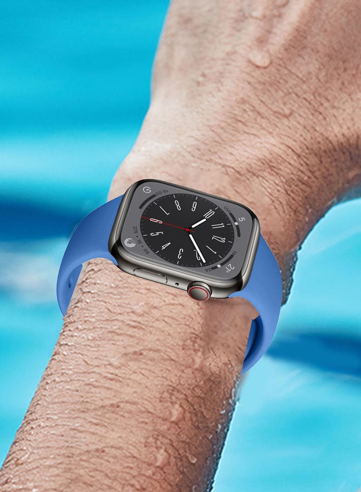 Perfii 5pcs Watch Bands Replacement for Apple Watch Strap Compatible with Apple Watch 42/41/40/38mm Series 10/9/8/7/6/5/4/SE - Image 3