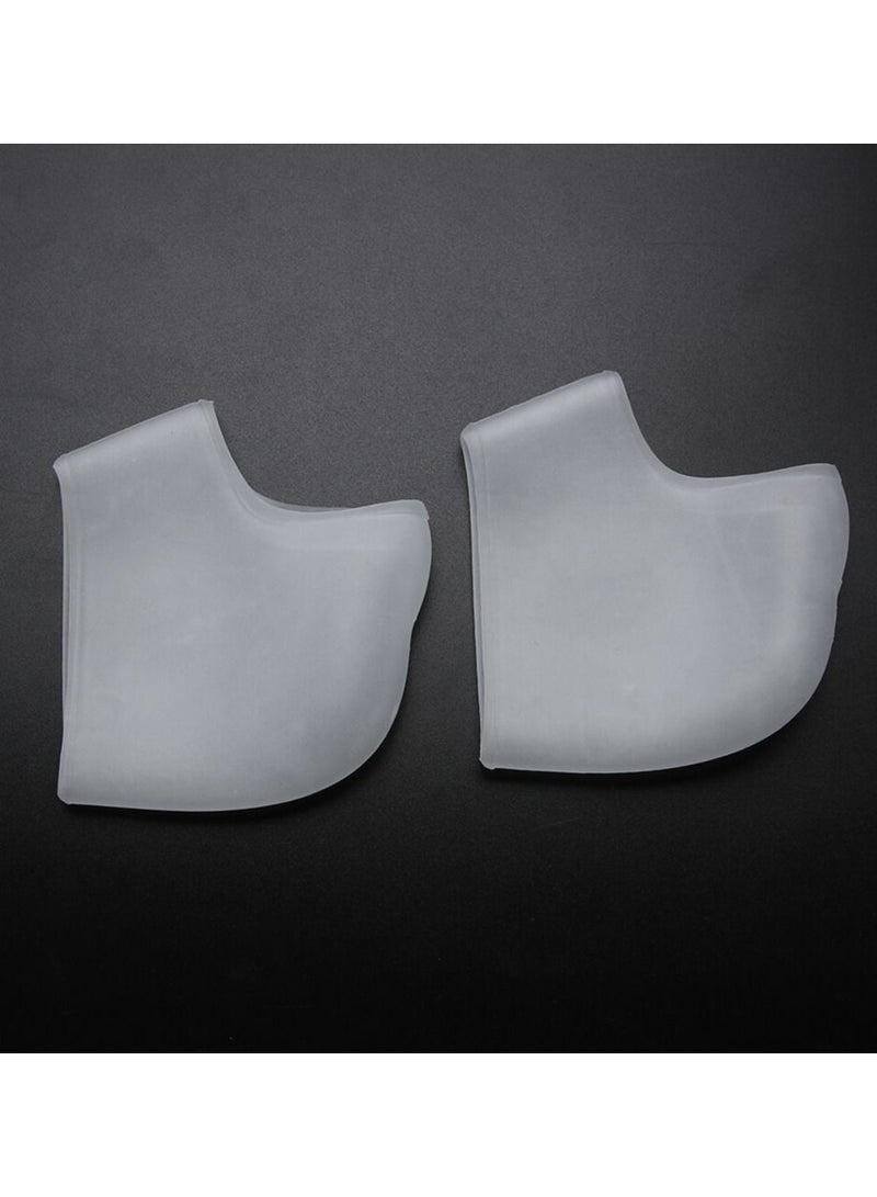 2PCS Silicone Moisturizing Gel Heel Protect Socks Dry Cracked Foot Sleeves Pain Relief , Heel Crack Socks, Moisturizing Gel Heel Socks - Image 5