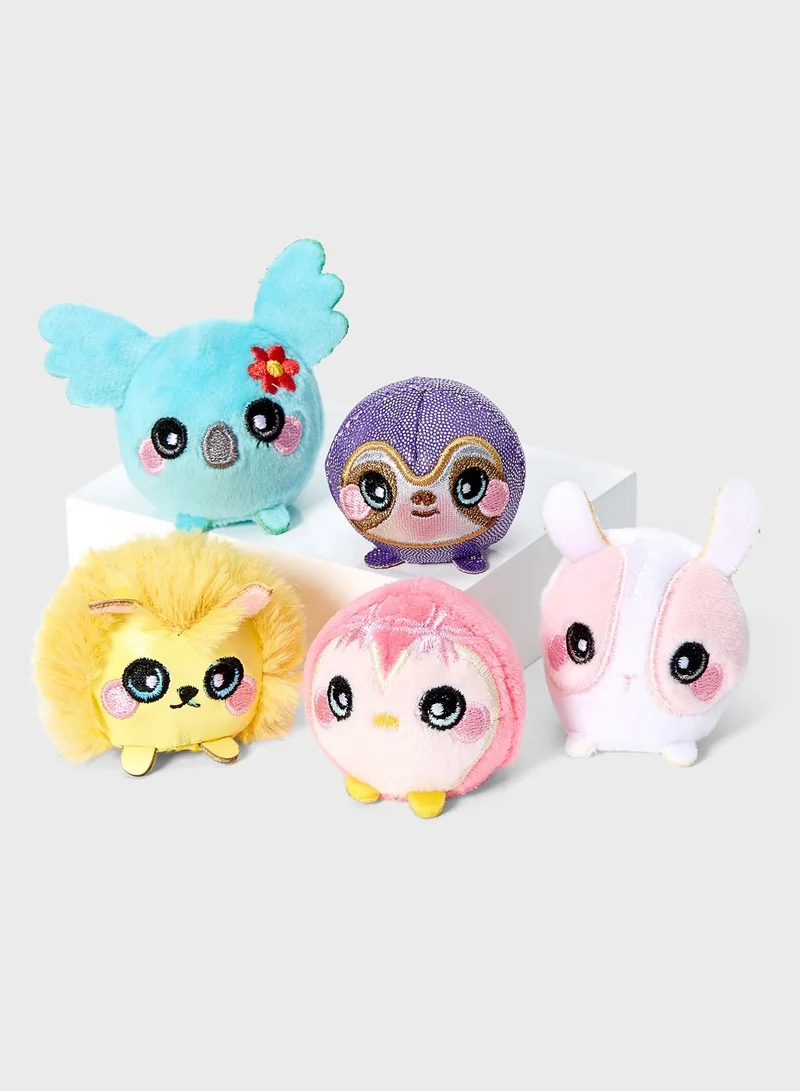 Claires Micro-Squishmallows Carrot Multicolored Plush