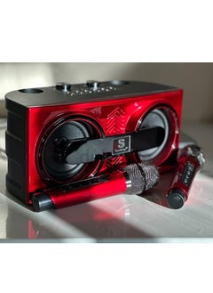 Smart Berry Smart berry M25 Wireless Bluetooth Karaoke System With Dual Mic Easy To Use Excellent Sound Quality For Home Party Outdoor  - Image 2
