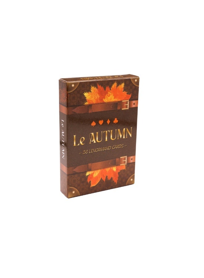 NIBEMINENT Energy-bestowing type Sun Golden Autumn Lenormand Card to enhance your Aura - Image 5
