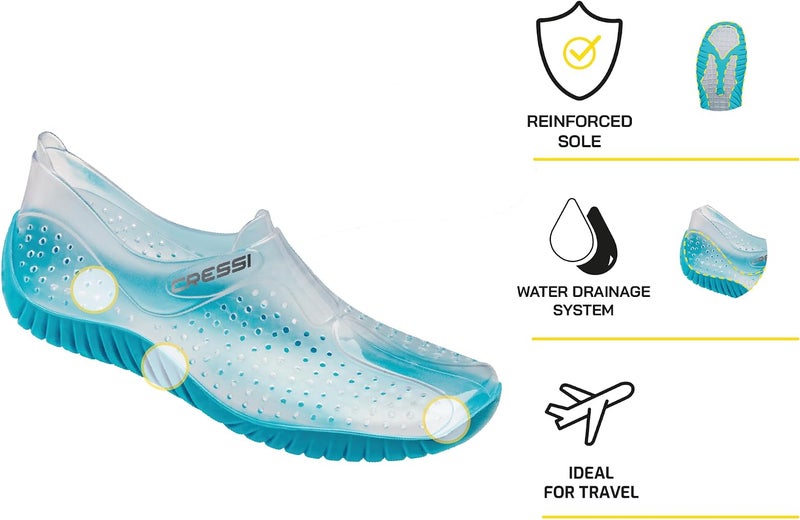 كريسي أحذية مائية من نوع “Cressi Water Shoes للأطفال”، نسائية وذكورية، مناسبة لجميع أنواع الأنشطة الرياضية المائية - Image 2
