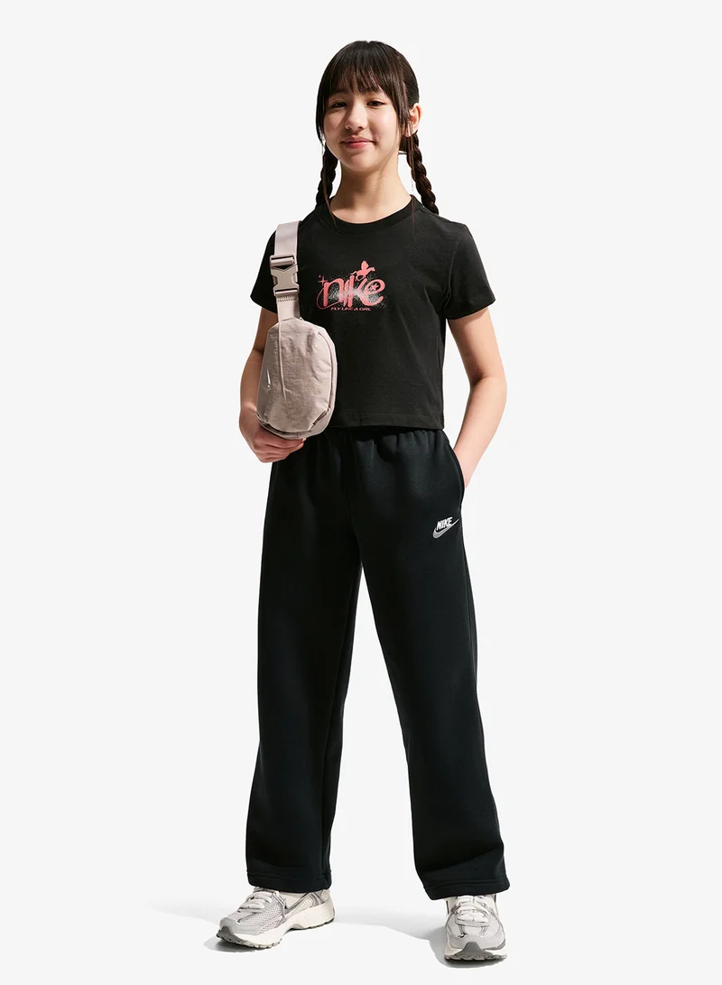 نايكي بنطلون رياضي فضفاض للشباب