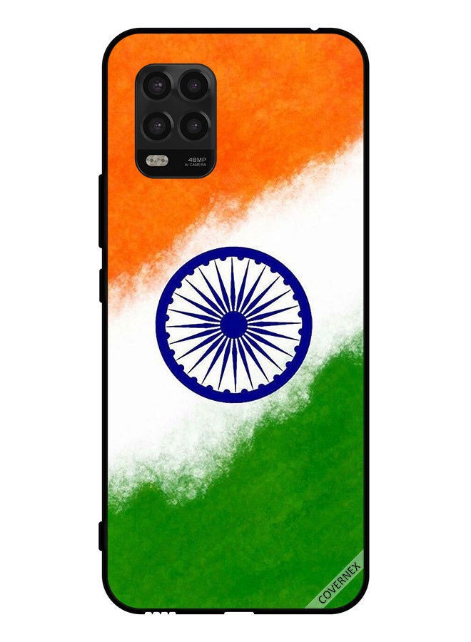 Covernex Protective Case Cover For Xiaomi Mi 10 Lite 5G India Flag Colors - Image 1