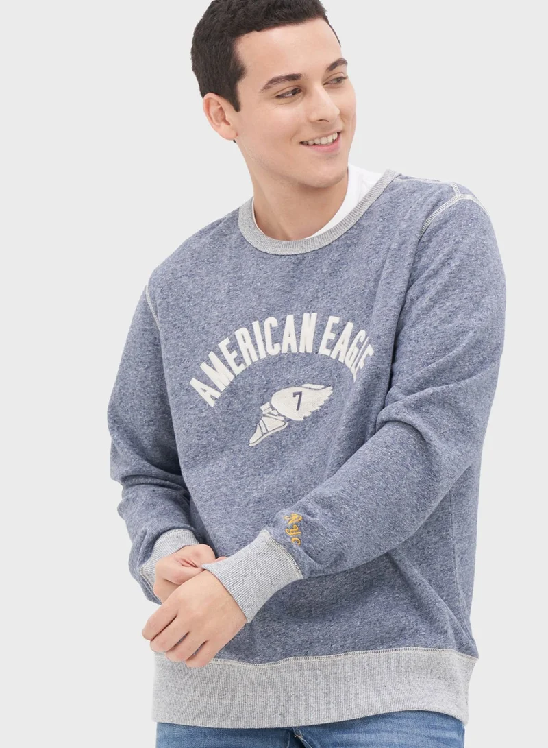 American Eagle Slogan Sweatshirt