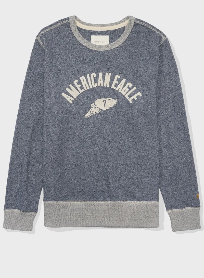 American Eagle Slogan Sweatshirt