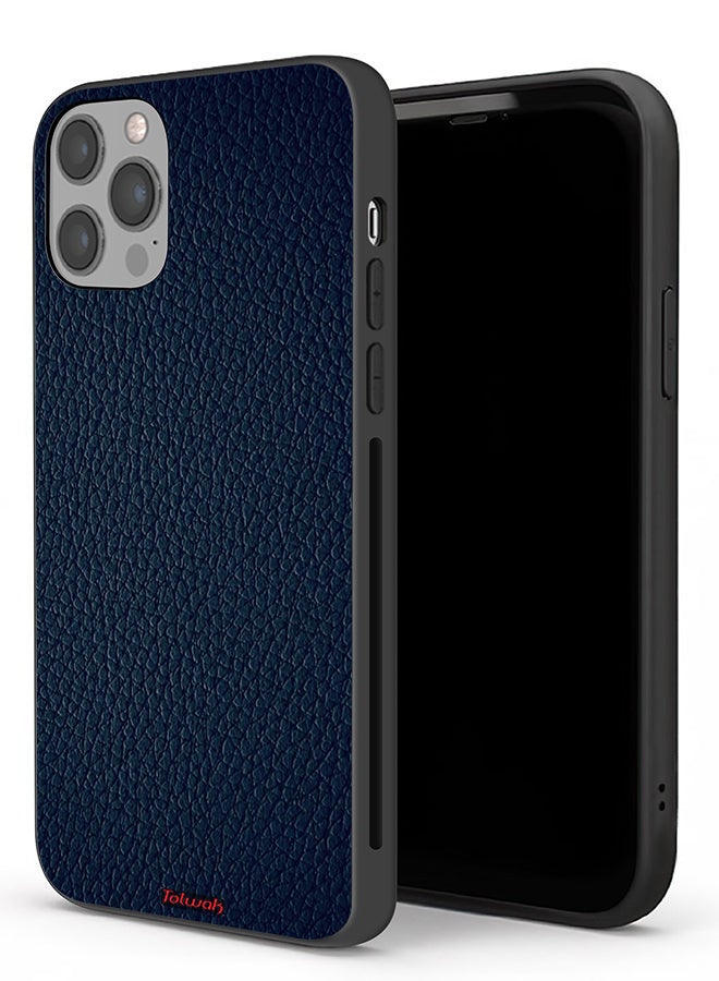 Tolwak Apple iPhone 12 Pro Max Protective Case Leather Pattern - Image 1
