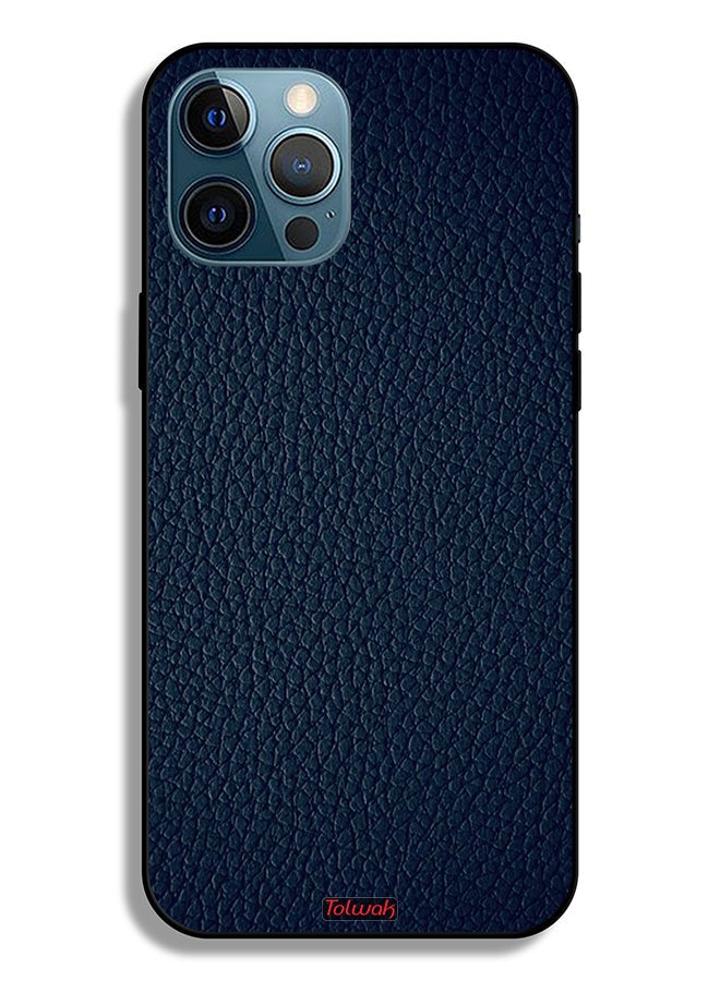 Tolwak Apple iPhone 12 Pro Max Protective Case Leather Pattern - Image 2