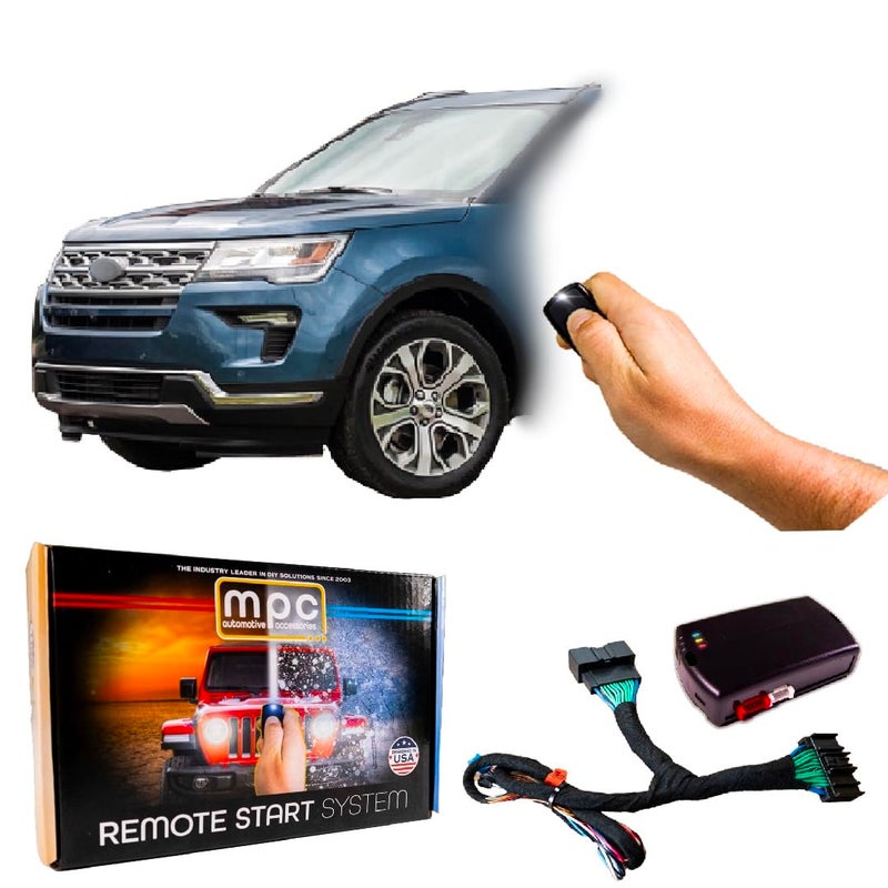 MPC Remote Start Kit Compatible with Ford Explorer 20162019 Plug and Play Lock 3X to Start Push to Start Only USA Tech Support