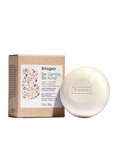 Briogeo Be Gentle, Be Kind Aloe + Oat Milk Ultra Soothing 3-In-1 Cleansing Bar, 2% Colloidal Oatmeal, Hypoallergenic And Dermatologist-Approved, Fragrance Free, Vegan, Cruelty-Free, 3.7 Oz  - Image 1