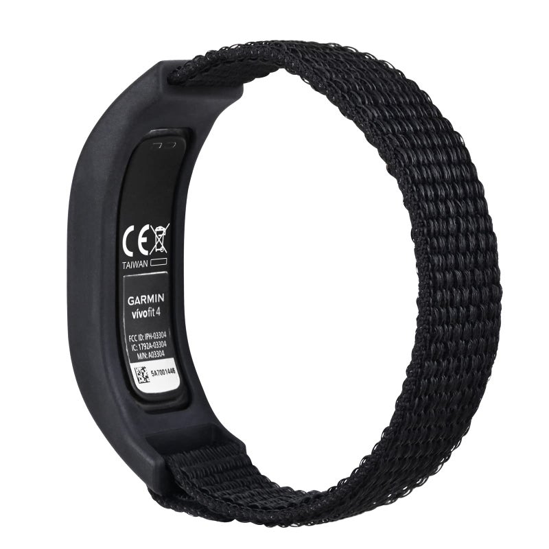 C2D JOY Sport Mesh Nylon Bands Compatible with Garmin Vivofit 4 tracker Replacement Bands with Case-Army Green