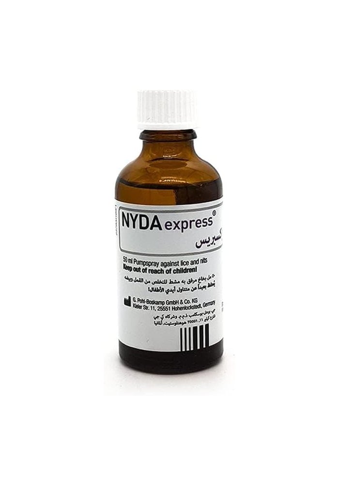 NYDA Express Against Lice & Nits Spray 50ml - Image 4