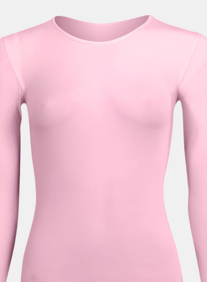 Silvy Lycra Wave3 Round Neck Long Sleeves Bodysuit Underwear For Women - Image 2