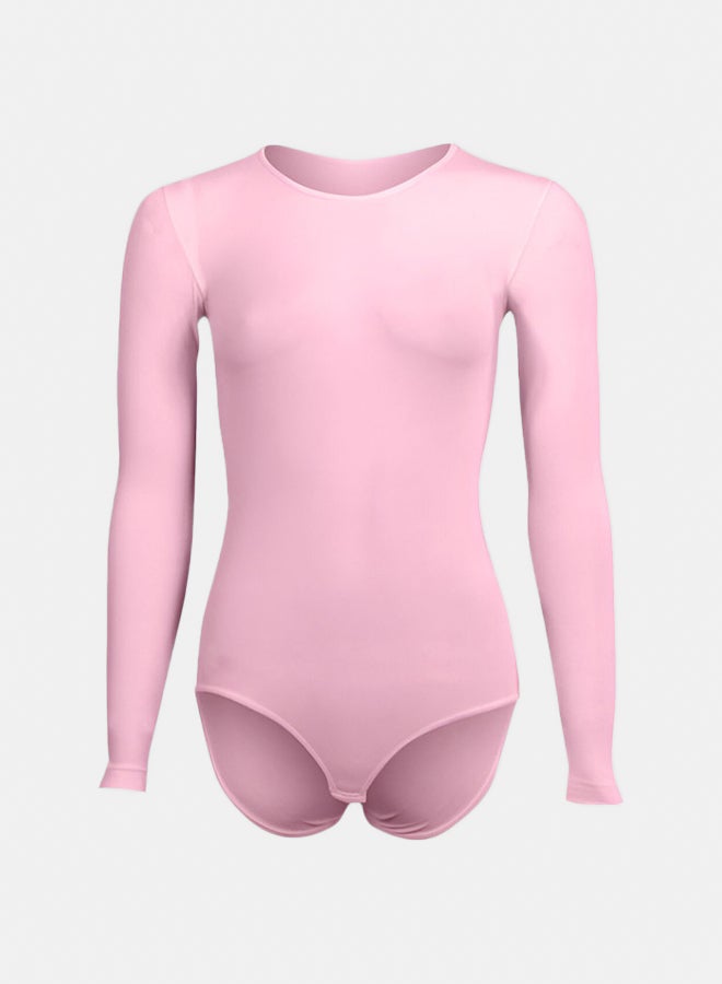 Silvy Lycra Wave3 Round Neck Long Sleeves Bodysuit Underwear For Women - Image 1