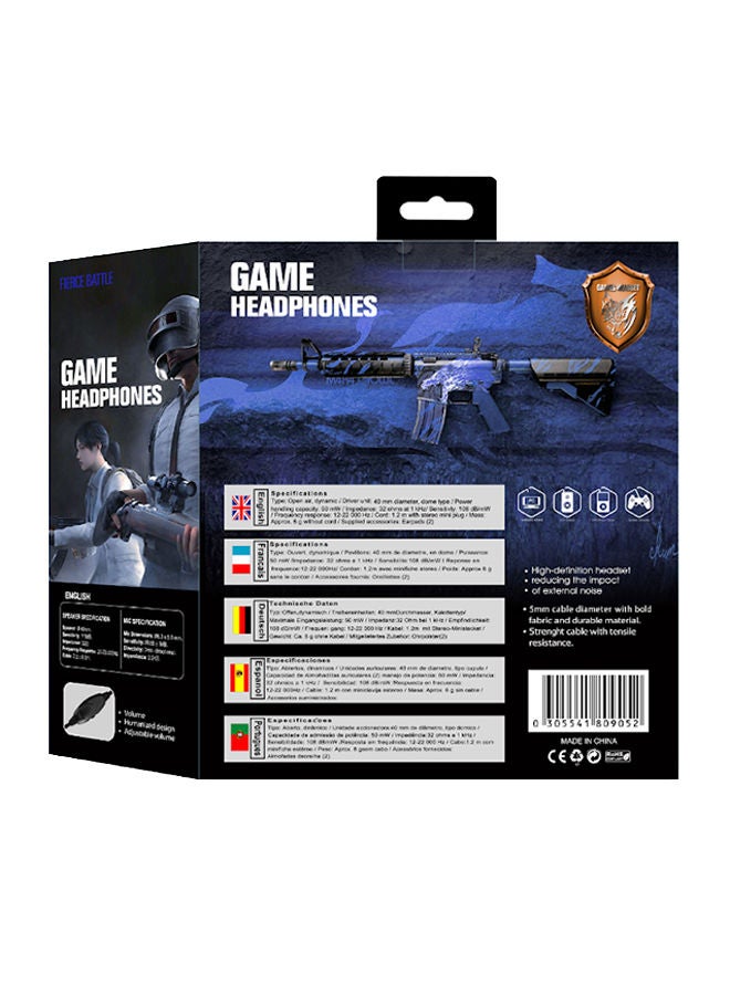 NIBEMINENT سماعة رأس سلكية للألعاب مزودة بميكروفون لأجهزة PS4 /PS5/XOne/XSeries/NSwitch/PC - Image 3