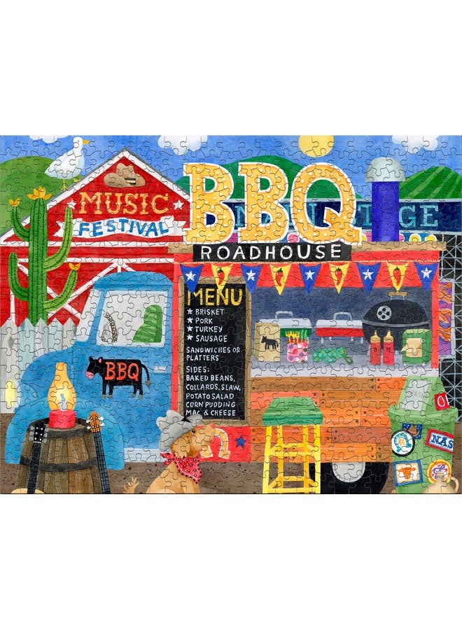 Ceaco - 4 In 1 Multipack - Food Trucks - (4) 500 Piece Jigsaw Puzzles - Image 2