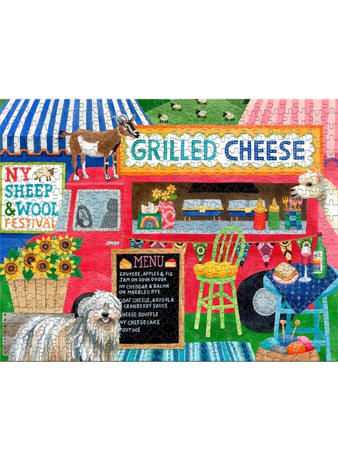 Ceaco - 4 In 1 Multipack - Food Trucks - (4) 500 Piece Jigsaw Puzzles - Image 3