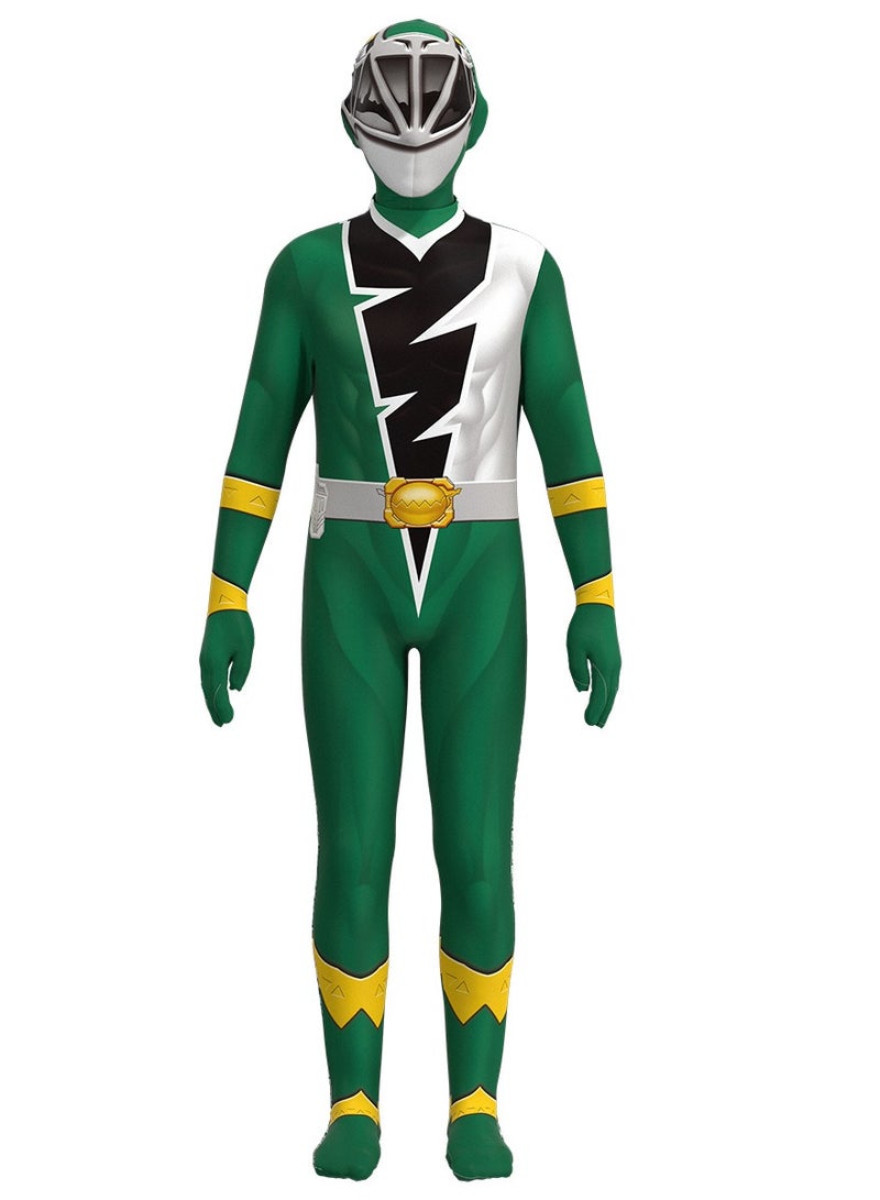 Knight Dragon Sentai Dragon Dresser cos suit tight jumpsuit stage dress up costume - Image 1