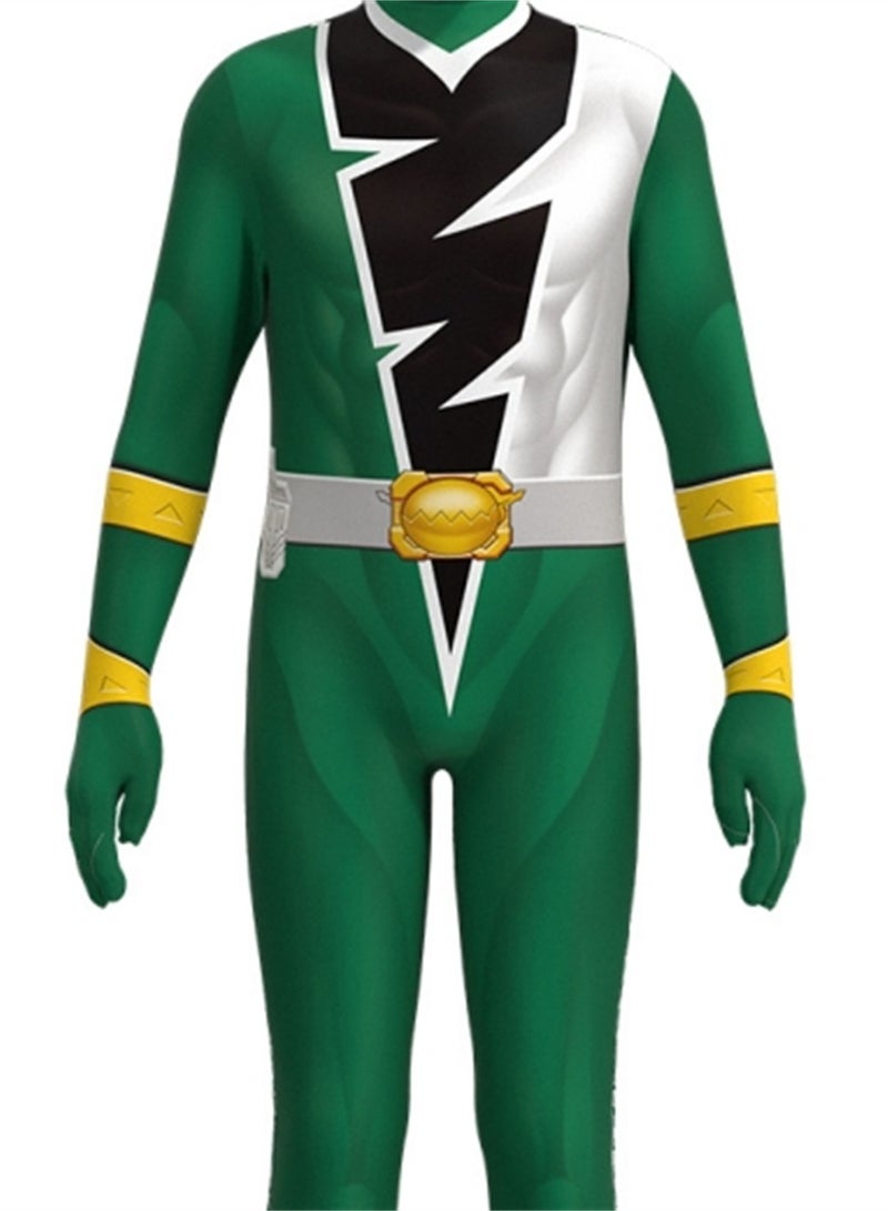 Knight Dragon Sentai Dragon Dresser cos suit tight jumpsuit stage dress up costume - Image 4
