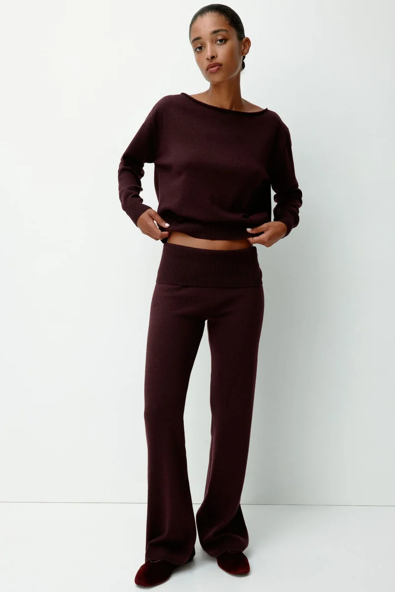 H&M Knitted yoga pants