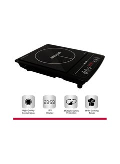 iBELL iBELL 10YO Induction Cooktop, 2000W with Crystal Glass, Auto Shut Off and Overheat Protection, BIS Certified, (Black)  - Image 2