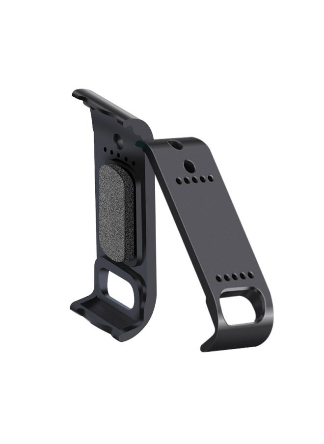 Applicable GoPro Hero8/9/1011/camera Battery Replacement Cover Rechargeable Side Cover Battery Cover Accessories-Color:hheroGopro12/11/10/9 Rechargeable Plastic Side Cover - Image 1