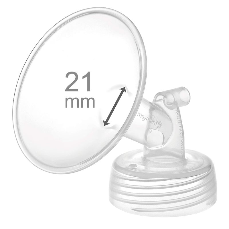 Maymom Pump Part Compatible with Spectra S1S2 Spectra 9 Plus Breastpump Incl Wide Mouth Flange One flange21mm Flange Not Original Spectra Flange Not Spectra Baby USA Parts