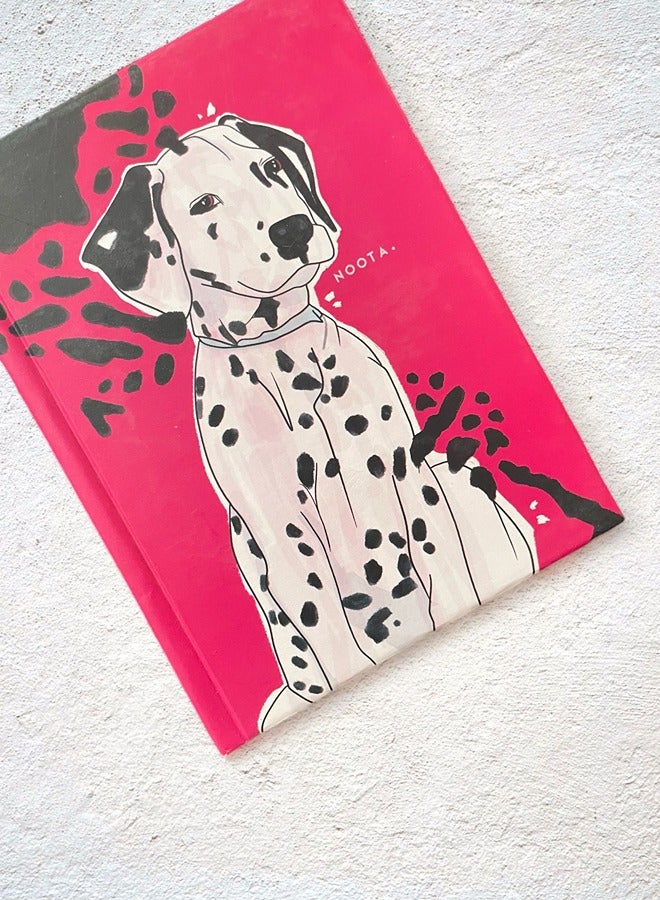 Noota A6 NOOTA DALMATIAN DOG FUCHIA - NOTEBOOK - Image 2