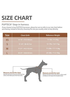 PUPTECK PUPTECK No Pull Dog Harness and Leash Set Reflective No Choke Step in Puppy Halter for XS Small and Medium Sized Dogs, Beige Plaid, Plush, S  - Image 2