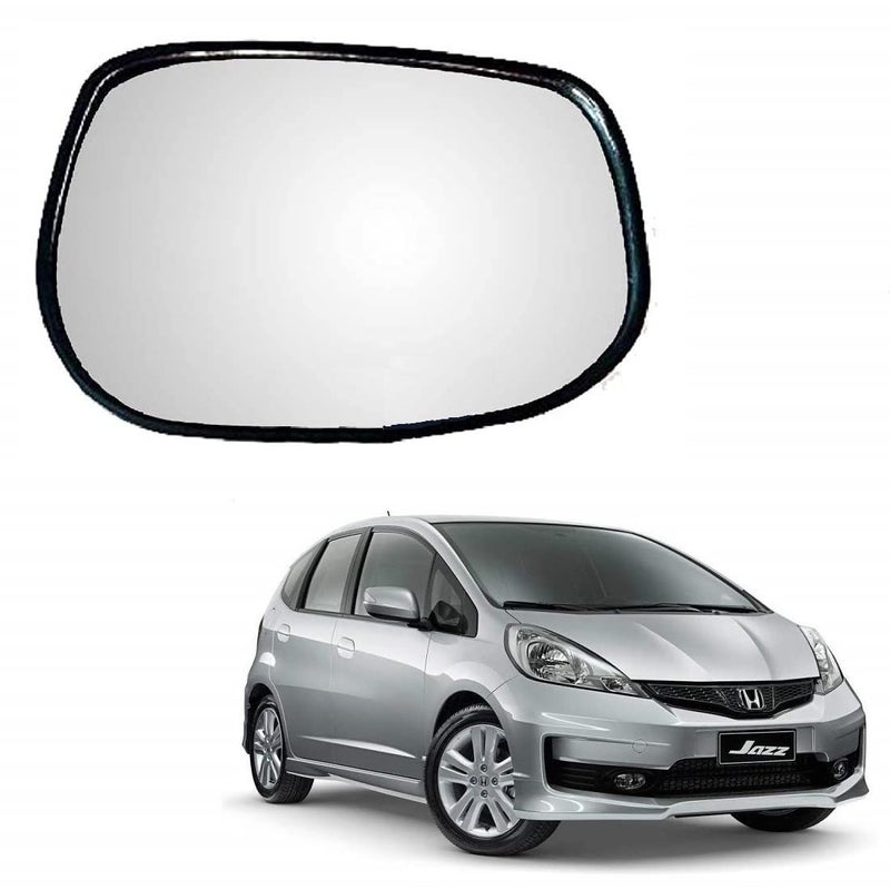STYCARO -ORVM Right Driver Side View Mirror Glass/Sub Mirror Plate compatible with Honda Jazz IST GEN, F/L 2009-2014 Year Model Type 1 - Image 1