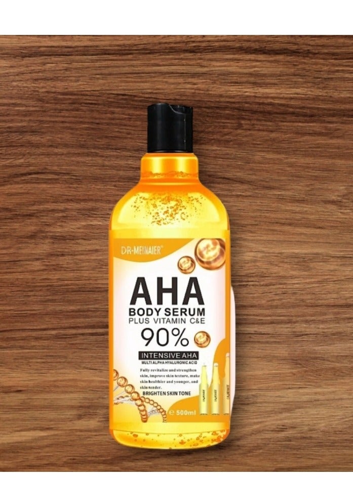 DR.MEINAIER DR-MEINAIER AHA Body Serum Plus Vitamin C&E 90% 500ml - Image 2
