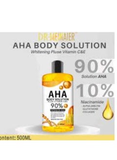 DR.MEINAIER DR-MEINAIER AHA Body Serum Plus Vitamin C&E 90% 500ml  - Image 3